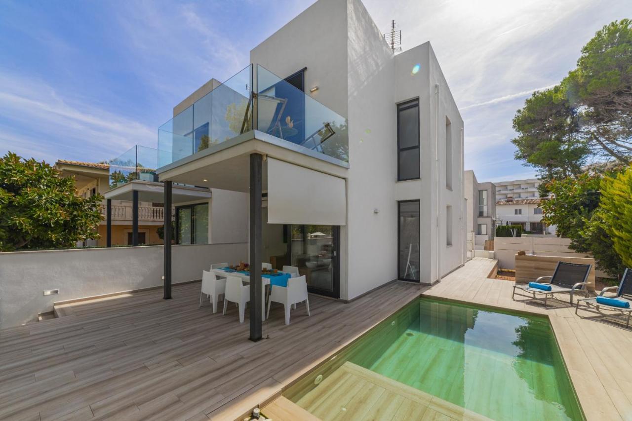 Villa Alicemar Beach Port de Alcudia  Eksteriør billede